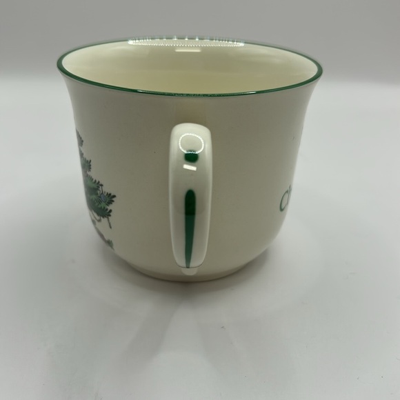 Spode Christmas Tree Baby 1st Christmas Mug with Green and Red Accents - Picture 6 of 13